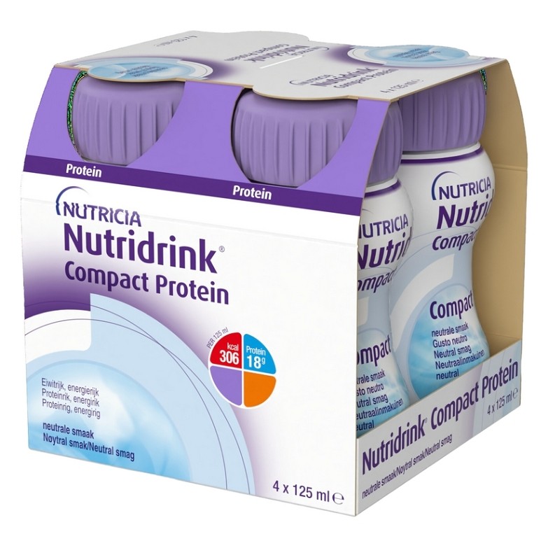 Nutridrink Compact Protein Aroma Neutra 125ml x 4buc Nutricia