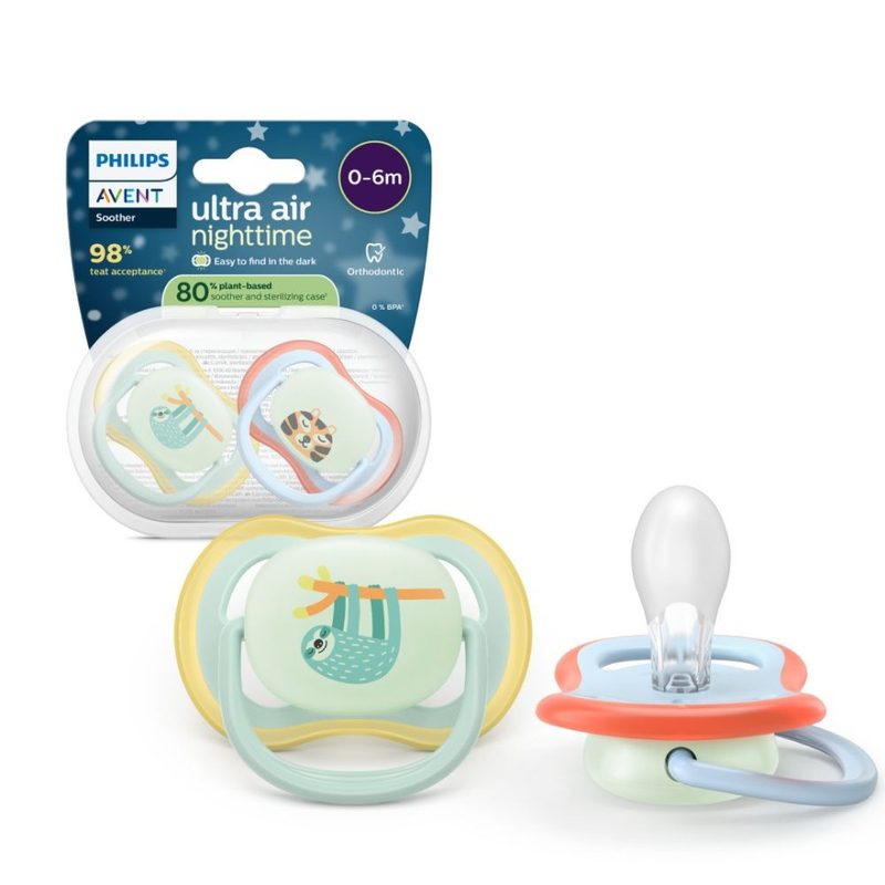 Avent Philips SCF376/24 Suzeta Ultra Air Jungle 0-6l x 2buc