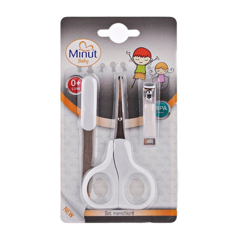 Set Manichiura Forfecuta Unghiera si Pila Minut Baby TR-10805
