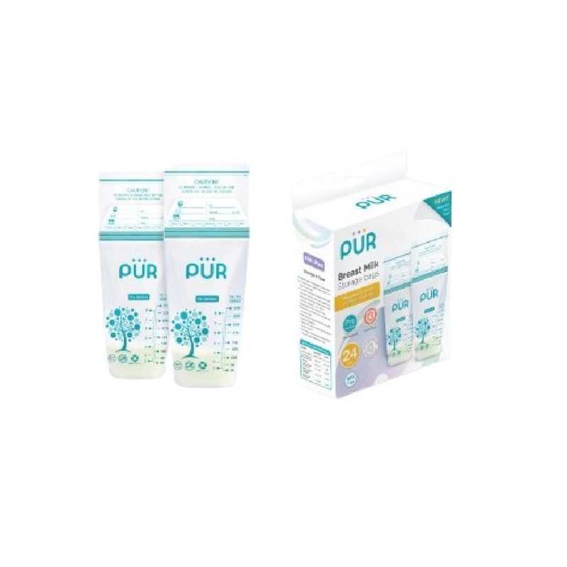 Pur 6207 Pungi de Stocare a Laptelui Matern x 24buc