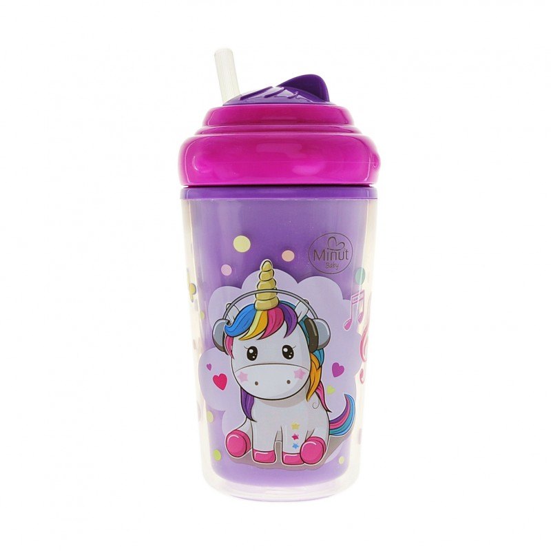 Cana Termos cu Pai si Capac 6+ 240ml Minut Baby MIN2018003