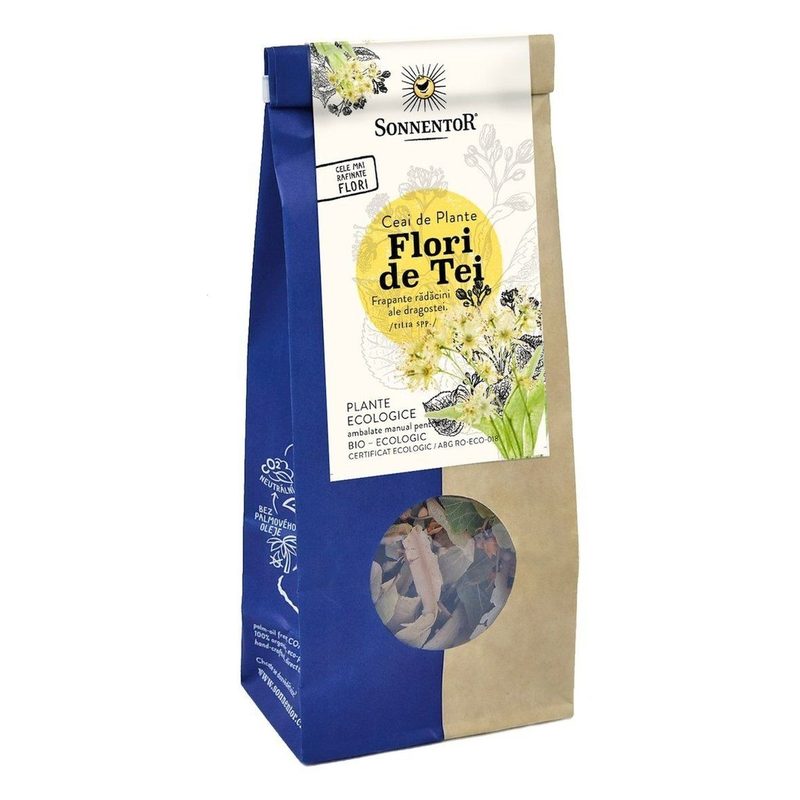 Sonnentor Ceai Flori de Tei Bio 35g vrac