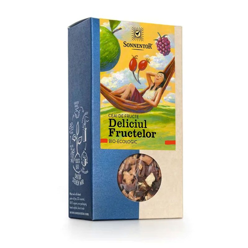 Sonnentor Ceai Fructe Deliciul Fructelor Bio 100g vrac