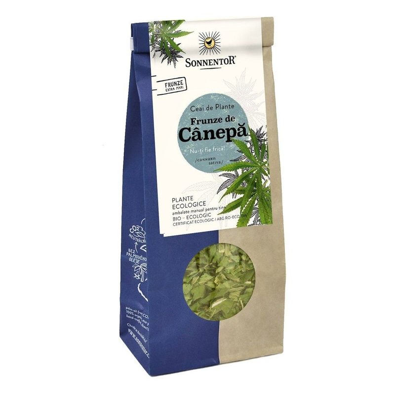 Sonnentor Ceai Canepa Frunze Bio 40g vrac