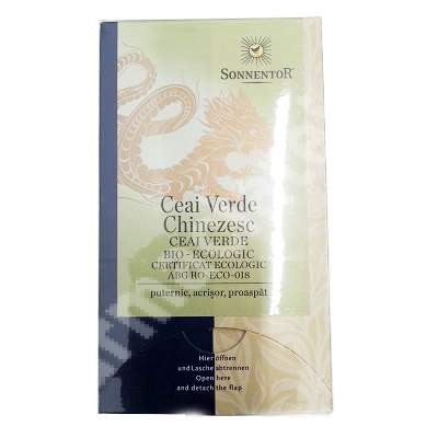 Sonnentor Ceai Verde Chinezesc Bio x 18plic