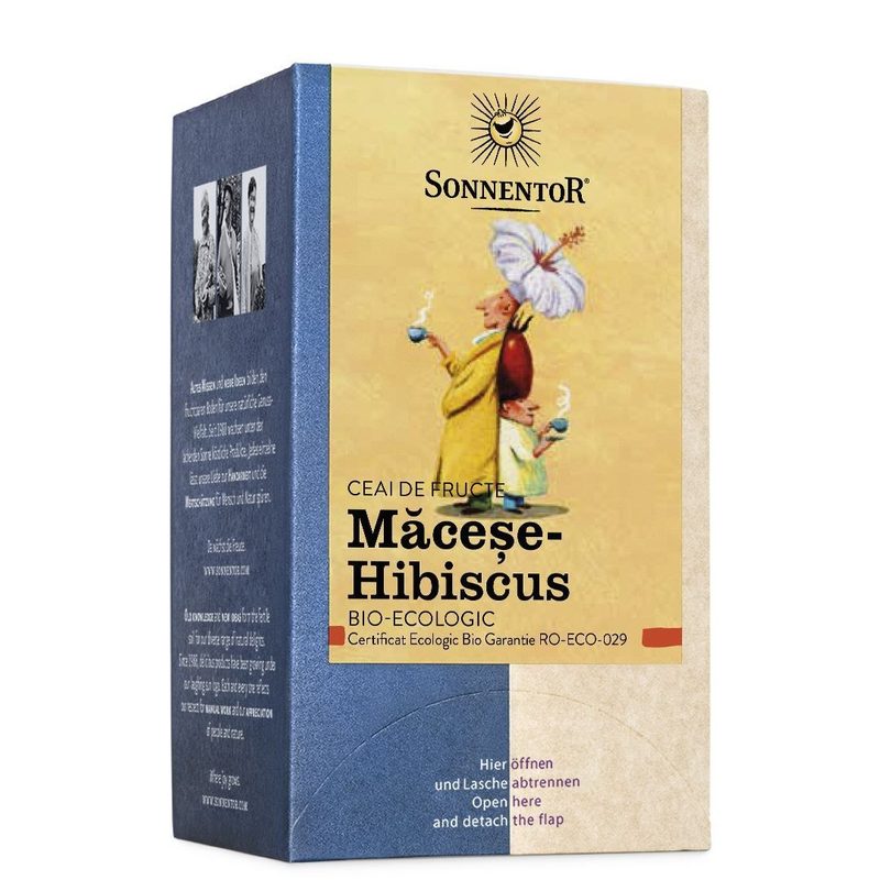 Sonnentor Ceai Macese si Hibiscus Bio x 18plic