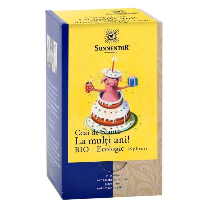 Sonnentor Ceai Plante La multi ani! Bio x 18plic