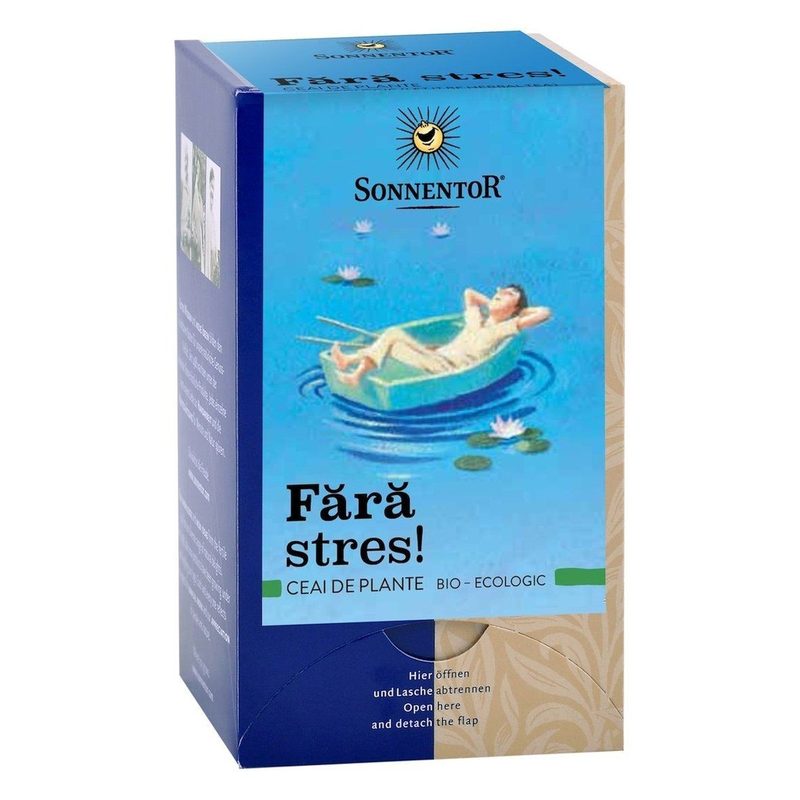Sonnentor Ceai fara Stress Bio x 18plic