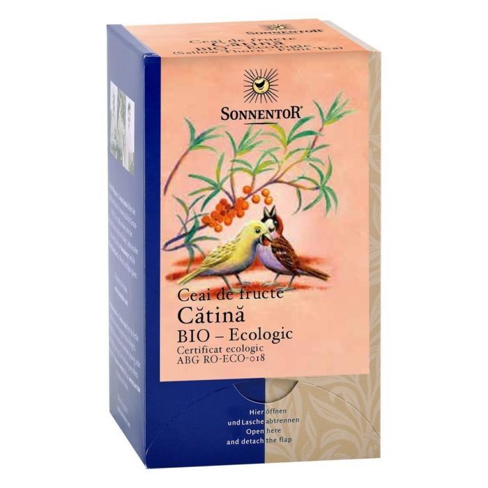 Sonnentor Ceai Fructe Catina Bio x 18plic