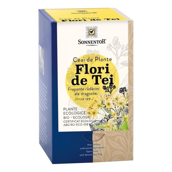 Sonnentor Ceai Flori de Tei Bio x 18plic