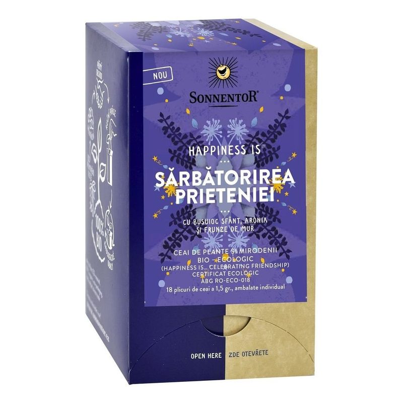 Sonnentor Ceai Sarbatoarea Prieteniei Bio x 18plic
