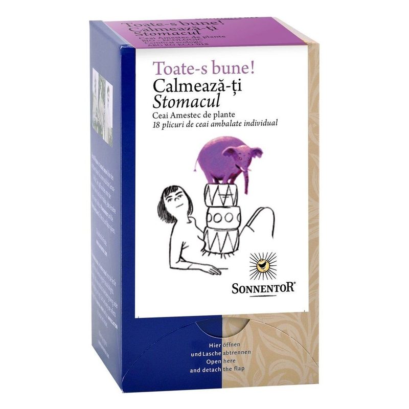 Sonnentor Ceai Plante Calmeaza-ti Stomacul Bio x 18plic