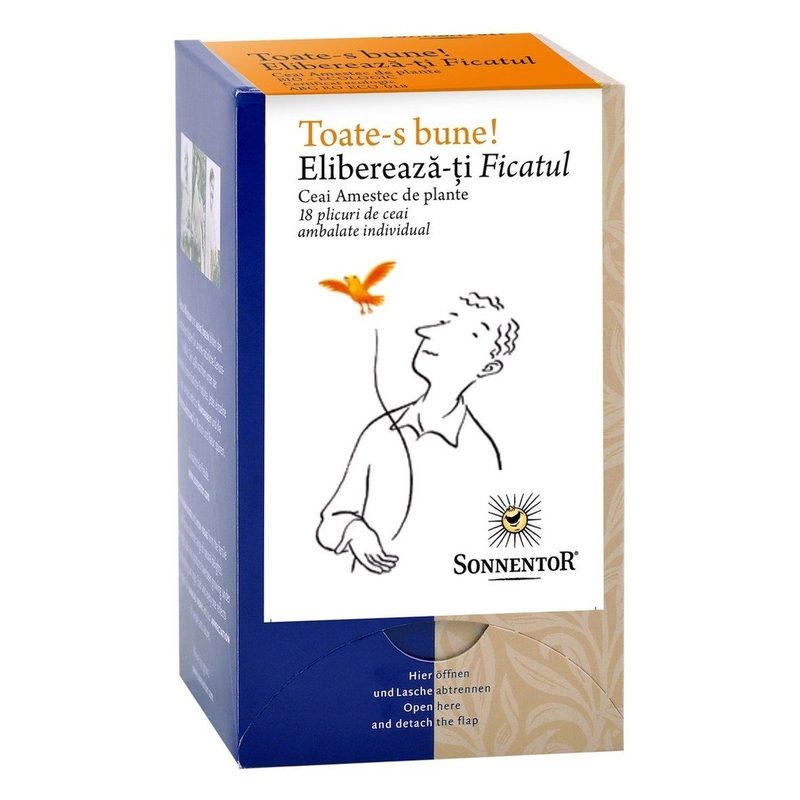 Sonnentor Ceai Plante Elibereaza-ti Ficatul Bio x 18plic