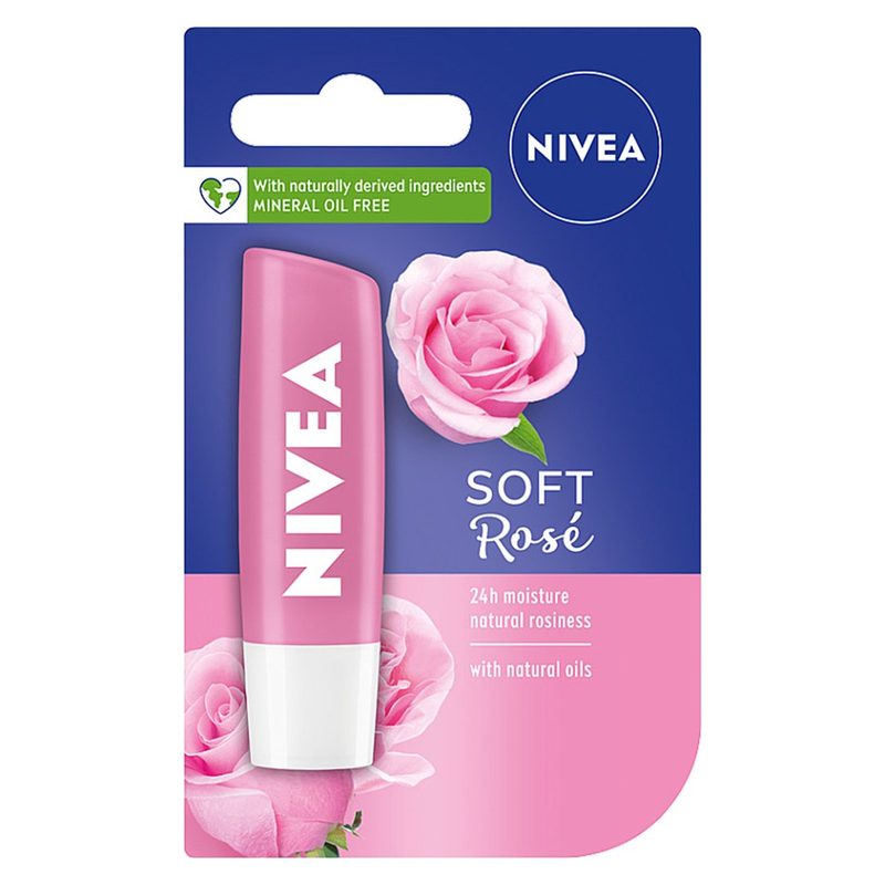 Nivea Lip Care Soft Rose 4,8g