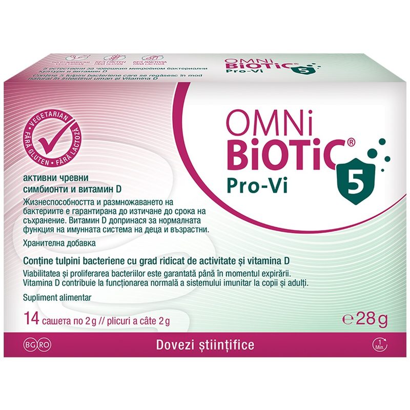 Omni Biotic Pro-VI 5 14plicuri x 2g - Allergosan
