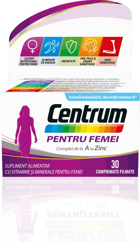 Centrum pt Femei x 30cpr Gsk