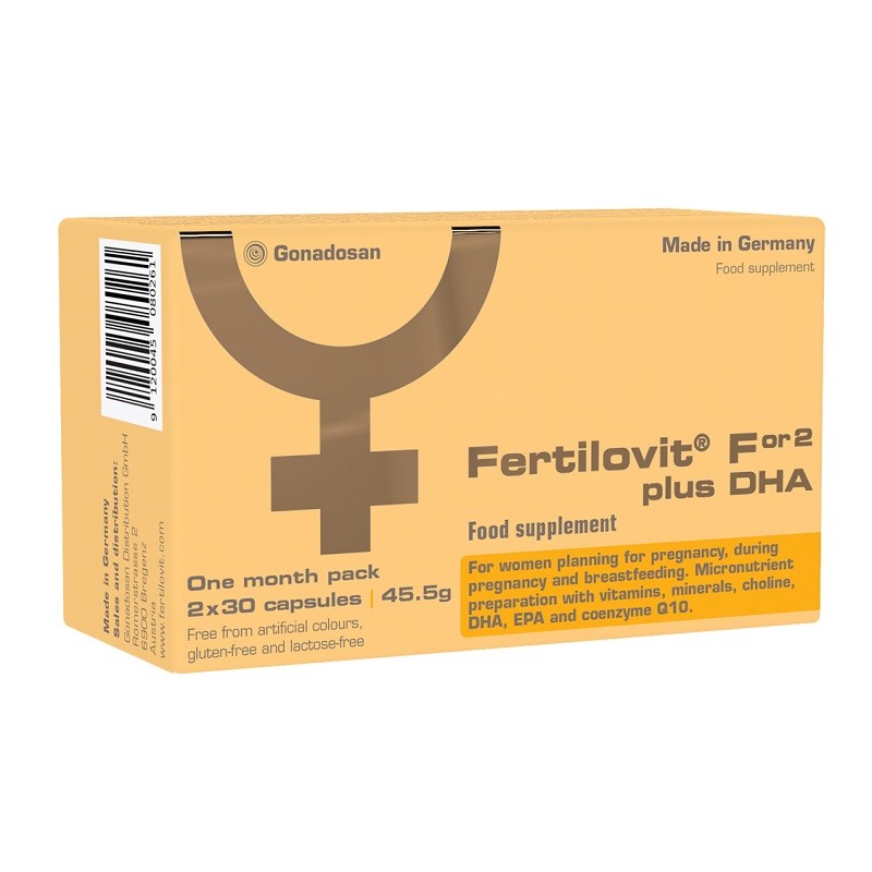 Fertilovit For 2 plus DHA x 60cps Gonadosan