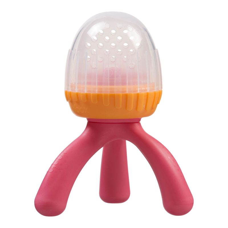 Feeder din silicon roz