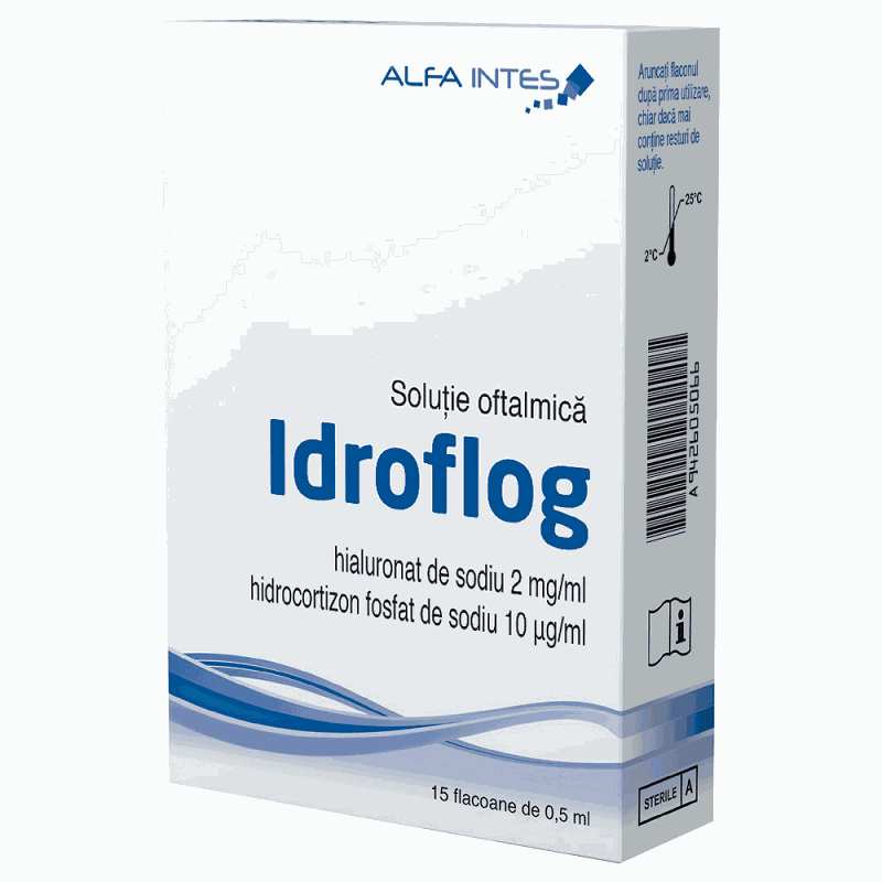 Idroflog pic oft sol 0,5ml x 15fl Alfa Intes