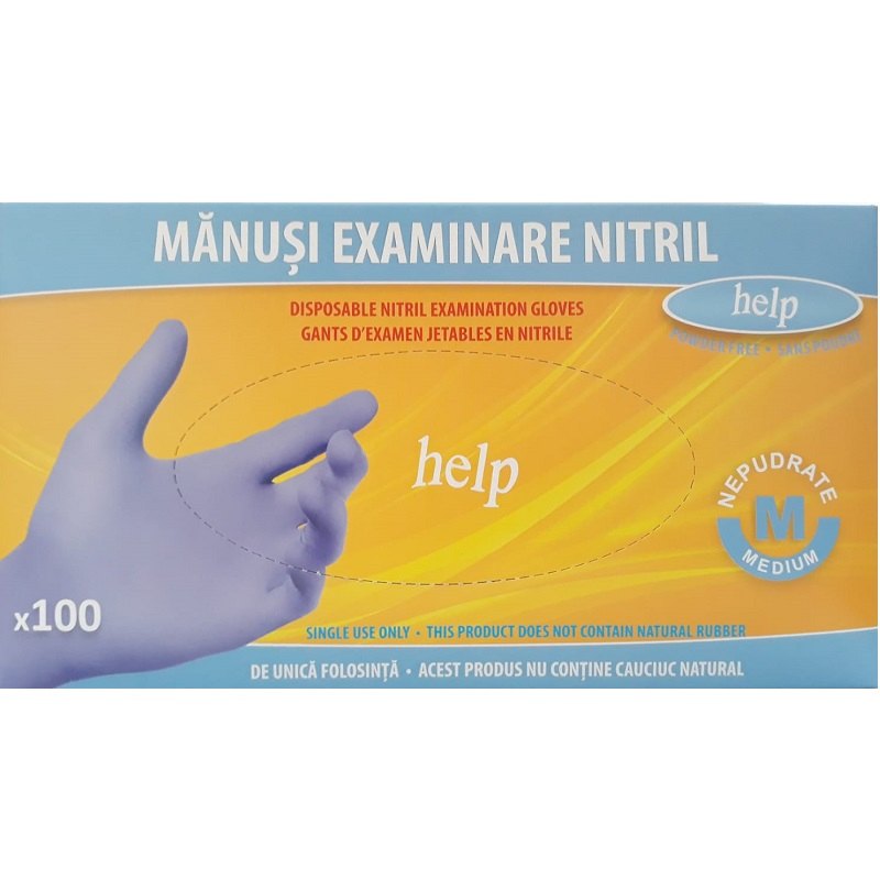 Manusi Latex Pudrate M x 100buc Top Glove